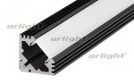 Профиль PDS45-T-2000 ANOD Black RAL9005 Arlight 20897