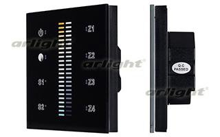 Панель Sens SR-2830B-AC-RF-IN Black (220V,MIX+DIM,4зоны) (Arlight, IP20 Пластик, 3 года) Arlight 21062