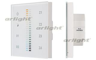 Панель Sens SR-2830B-AC-RF-IN White (220V,MIX+DIM,4зоны) Arlight 21063 Панель Sens SR-2830B-AC-RF-IN White (220V,MIX+DIM,4зоны) Arlight 21063