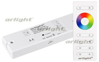 Контроллер SR-2839W White (12-24 В,240-480 Вт,RGBW,ПДУ сенсор)) (Arlight, IP20 Пластик, 1 год) Arlight 21096