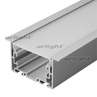 Профиль с экраном S2-LINIA69-F-2500 ANOD+OPAL Arlight 21177 Профиль с экраном S2-LINIA69-F-2500 ANOD+OPAL Arlight 21177