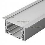 Профиль с экраном S2-LINIA69-F-2500 ANOD+OPAL Arlight 21177