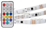 Лента SPI-5000SE-IR21B 12V RGB (5060,150 LED x3,1804, ПДУ)