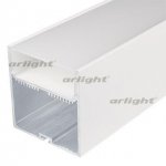 Профиль с экраном SL-LINE-7477-2500 WHITE+OPAL Arlight 21372