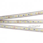 Лента RTW 2-5000PS 24V White6000 2x (5060, 300 LED, LUX) (Arlight, 14.4 Вт/м, IP67) Arlight 21399