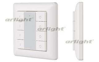 Панель Knob SR-2853K8-RF-UP White (3V, DIM, 4 зоны) Arlight 21460 Панель Knob SR-2853K8-RF-UP White (3V, DIM, 4 зоны) Arlight 21460