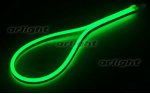 Образец Гибкий неон ARL-CF2835-Mini-24V Green (16x8mm)-0.9m Arlight 22215
