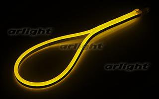 Образец Гибкий неон ARL-CF2835-Mini-24V Yellow (16x8mm)-0.9m Arlight 22217