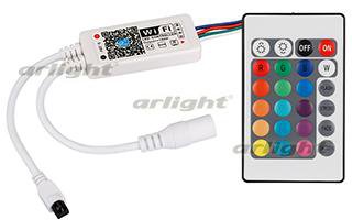 Контроллер LN-WIFI-IR24B-2 (12V, 96W, ПДУ 24кн, RGBW) Arlight 22404