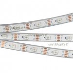 Лента SPI-5000P-RAM 5V RGB (5060, 150 LED x1, 2813) Arlight 22570