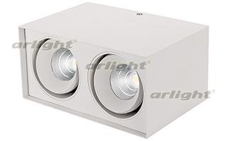 Светильник SP-CUBUS-S100x200WH-2x11W Warm White 40deg Arlight 23084 Светильник SP-CUBUS-S100x200WH-2x11W Warm White 40deg Arlight 23084