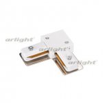 Коннектор угловой LGD-2TR-CON-L-WH (C) Arlight 23112