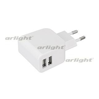 Блок питания ARDV-16-5V-USB DUO (5V, 3.1A, 16W, White) Arlight 23249