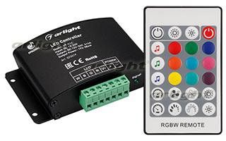 Аудиоконтроллер VT-S14-4x4A (12-24V, ПДУ Карта 24кн, RF) Arlight 23319