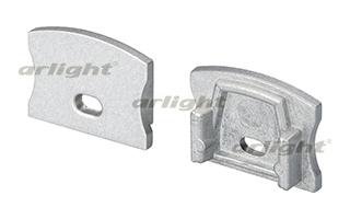 Заглушка для ALU-WIDE-H15 с отверстием (Arlight, Металл) Arlight 23370