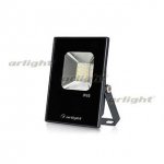 Светодиодный прожектор AR-FLAT-ICE-10W-220V Warm (Black, 120 deg)