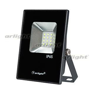 Светодиодный прожектор AR-FLAT-ICE-10W-220V Green Tree (Black, 120 deg)