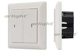 Панель Knob SR-KN0200-IN White (KNX, DIM) Arlight 23845