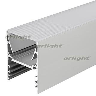 Профиль с экраном ALU-LINE-DUO-2000 ANOD+OPAL (Arlight, Алюминий) Arlight 24188