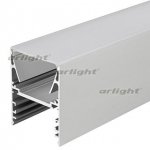 Профиль с экраном ALU-LINE-DUO-2000 ANOD+OPAL (Arlight, Алюминий) Arlight 24188