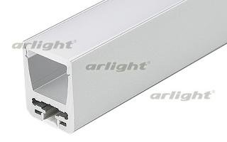 Профиль с экраном ALU-SWISS-20-2000 ANOD+FROST Arlight 24197