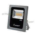 Светодиодный прожектор AR-FLAT-10W-220V Yellow (Grey, 120 deg)
