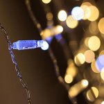 Светодиодная гирлянда ARD-CURTAIN-CLASSIC-2000x3000-CLEAR-760LED-BLINK Warm-White (230V, 60W) Arlight 24869