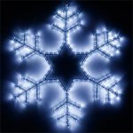Фигура ARD-SNOWFLAKE-M4-750x750-324LED White (230V, 18W) Arlight 25307