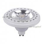 Лампа AR111-UNIT-GU10-15W-DIM Day4000 (WH, 24 deg, 230V) Arlight 25628