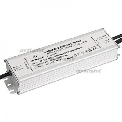 Блок питания ARPV-UH24320A-PFC-DALI-PH (24V, 13.3A, 320W)