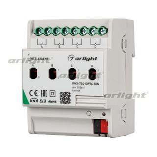INTELLIGENT ARLIGHT Релейный модуль KNX-704-SW16-DIN (BUS, 4x16A) (Arlight, -) Arlight 25661