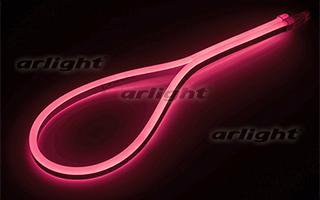 Образец Гибкий неон ARL-CF2835-Classic-220V Pink (26x15mm)-1m Arlight 25666