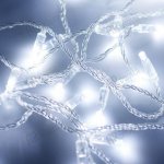 Светодиодная гирлянда ARD-STRING-CLASSIC-10000-CLEAR-100LED-FLASH WHITE (230V, 7W) Arlight 25782