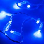 Светодиодная гирлянда ARD-STRING-CLASSIC-10000-WHITE-100LED-FLASH BLUE (230V, 7W) Arlight 25818