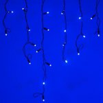 Светодиодная гирлянда ARD-EDGE-CLASSIC-2400x600-BLACK-88LED-FLASH BLUE (230V, 6W) Arlight 26010