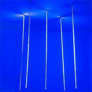 Светодиодная гирлянда ARD-ICEFALL-CLASSIC-D12-1000-5PCS-CLEAR-120LED-LIVE BLUE (230V, 11W) Arlight 26053