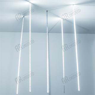 Светодиодная гирлянда ARD-ICEFALL-CLASSIC-D12-1000-5PCS-CLEAR-120LED-LIVE WHITE (230V, 11W) Arlight 26054