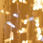 Светодиодная гирлянда ARD-CURTAIN-PRO-2000x3000-WHITE-760LED-FLASH WARM/WHITE (230V, 70W) Arlight 26062