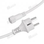 Шнур питания ARD-CLASSIC-ICEFALL-1.5M White (230V) Arlight 26106