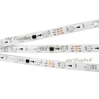 Лента SPI-5000SE-5060-30 12V Cx3 RGB (10mm, 7.2W, IP65) Arlight 026369(1)