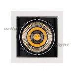 Светильник CL-KARDAN-S152x152-25W Day4000 (WH-BK, 30 deg) Arlight 26497