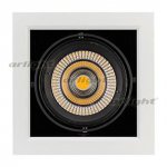 Светильник CL-KARDAN-S190x190-25W White6000 (WH-BK, 30 deg) Arlight 26500