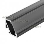 Профиль ALM-V60-2000 ANOD Black Arlight 26694