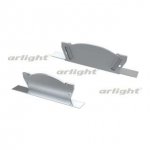 Заглушка для ALM-ARC-DOUBLE серая с отверстием (Arlight, Металл) Arlight 26795