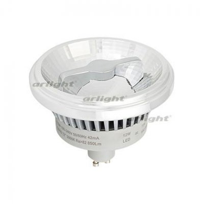 Лампа AR111-FORT-GU10-12W-DIM Warm3000 (Reflector, 24 deg, 230V) Arlight 26880
