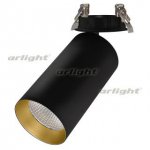 Светильник SP-POLO-BUILT-R95-25W Warm3000 (BK-GD, 40 deg) Arlight 27344