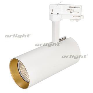Светильник SP-POLO-TRACK-LEG-R85-15W Day4000 (WH-GD, 40 deg) Arlight 27451
