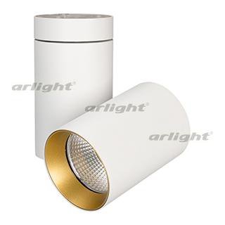 Светильник SP-POLO-SURFACE-TURN-R85-15W Warm3000 (WH-GD, 40 deg) Arlight 27571 Светильник SP-POLO-SURFACE-TURN-R85-15W Warm3000 (WH-GD, 40 deg) Arlight 27571