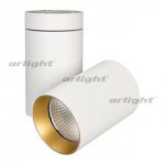 Светильник SP-POLO-SURFACE-TURN-R85-15W White5000 (WH-GD, 40 deg) Arlight 27577