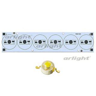 Плата 156x34-6Е-MONO Emitter (6x LED, 724-133) Arlight 27695